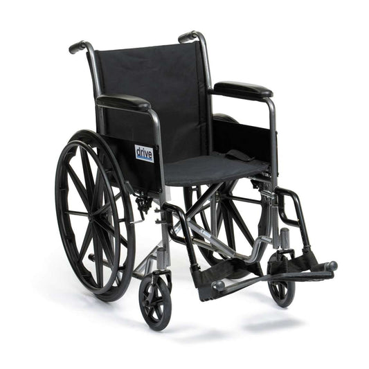 Drive Silver Sport Steel Wheelchair