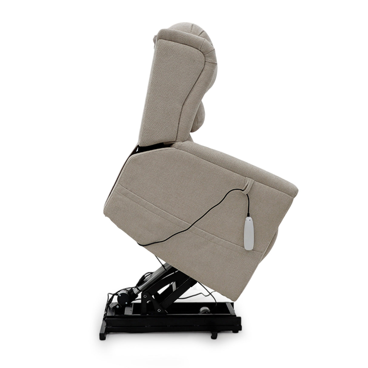 Motion Healthcare Sanford Wall Hugger Rise and Recline Chair. Optional Heat and Massage Upgrade