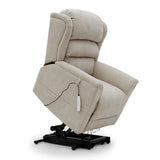 Motion Healthcare Sanford Wall Hugger Rise and Recline Chair. Optional Heat and Massage Upgrade