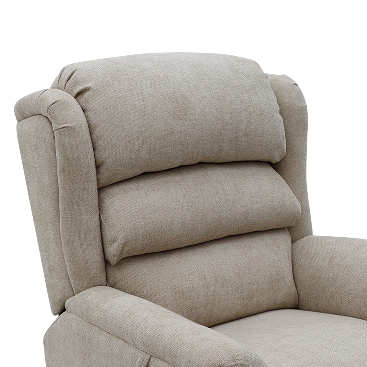Motion Healthcare Sanford Wall Hugger Rise and Recline Chair. Optional Heat and Massage Upgrade
