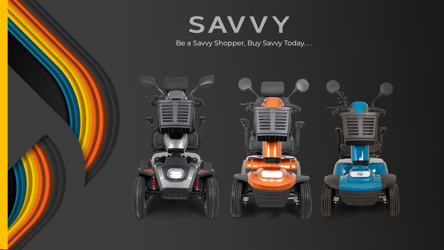 Scooterpac Savvy 4 4mph Mobility Scooter