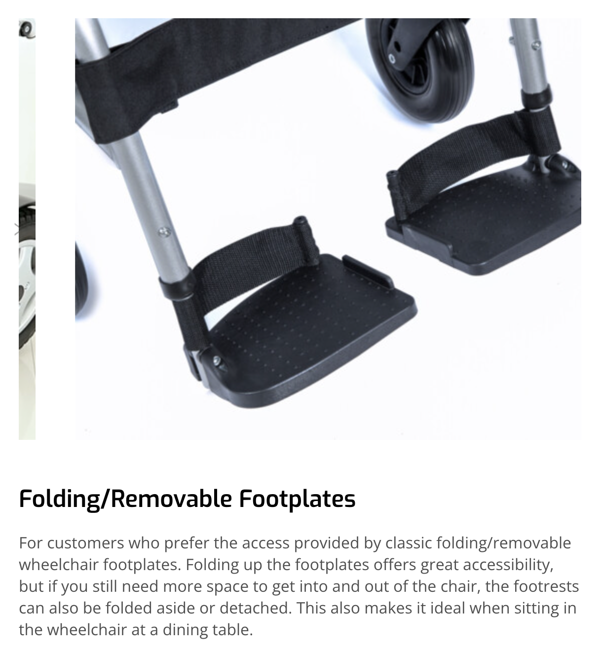 Freedom Chair T3 by e-goes. Cross-brace Folding