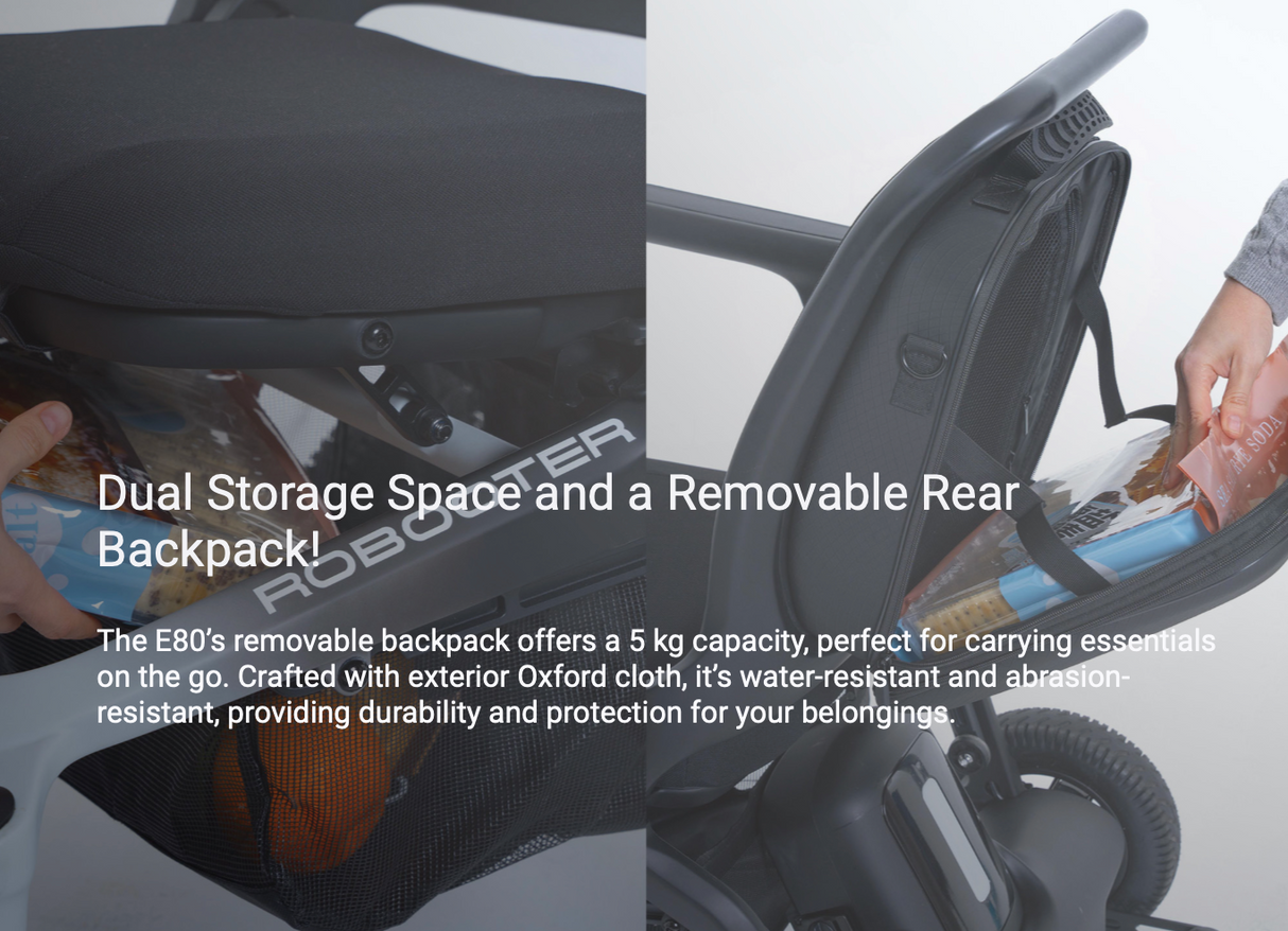 Robooter E80 Lightweight Folding Power Wheel Chair