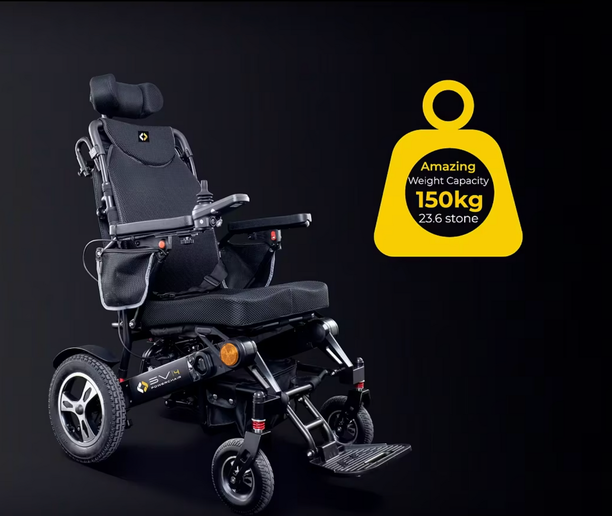 Scooterpac Savvy 4 Heavy Duty Reclining Powerchair