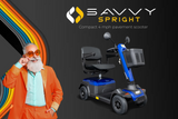 Scooterpac Savvy Spright Compact Pavement Mobility Scooter. Outstanding Maneuverability!