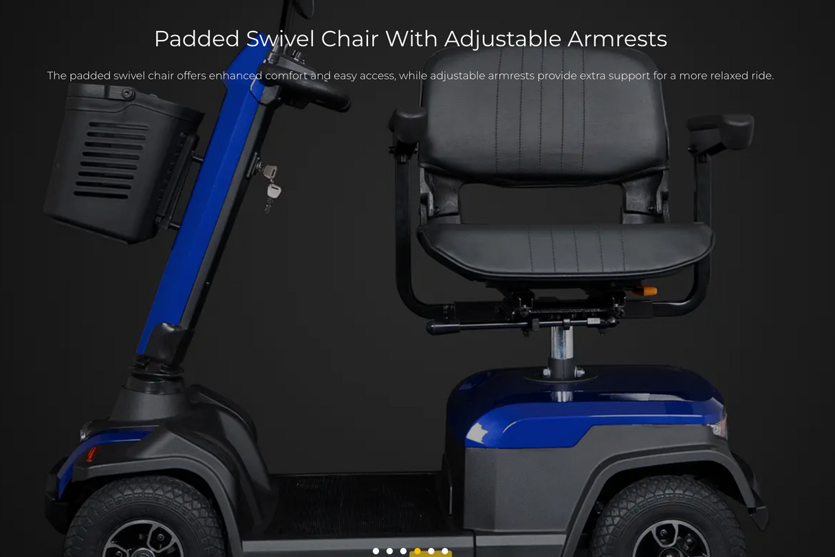 Scooterpac Savvy Spright Compact Pavement Mobility Scooter. Outstanding Maneuverability!
