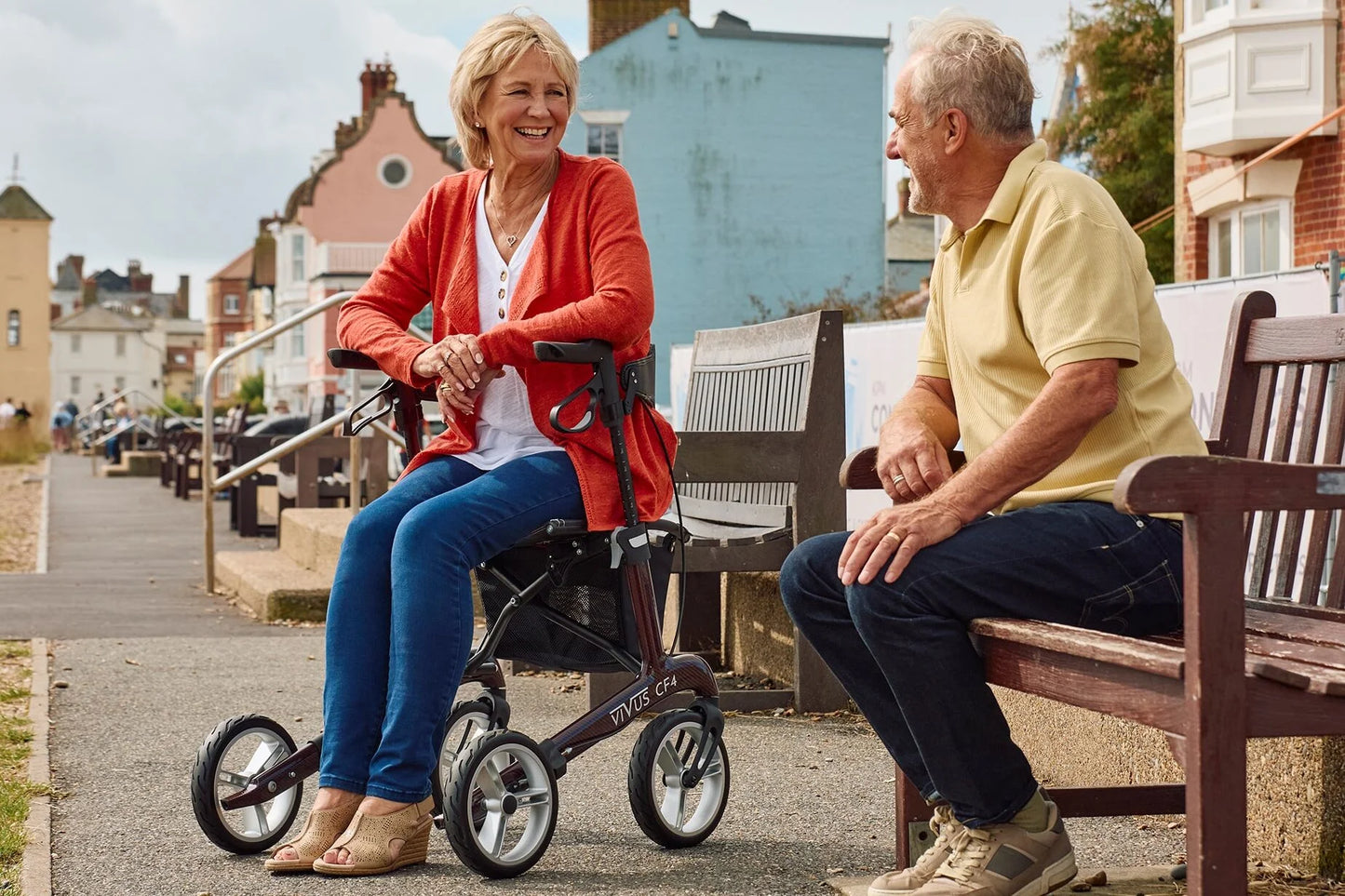 Motion Healthcare Vivus CF4 Carbon Fibre Rollator