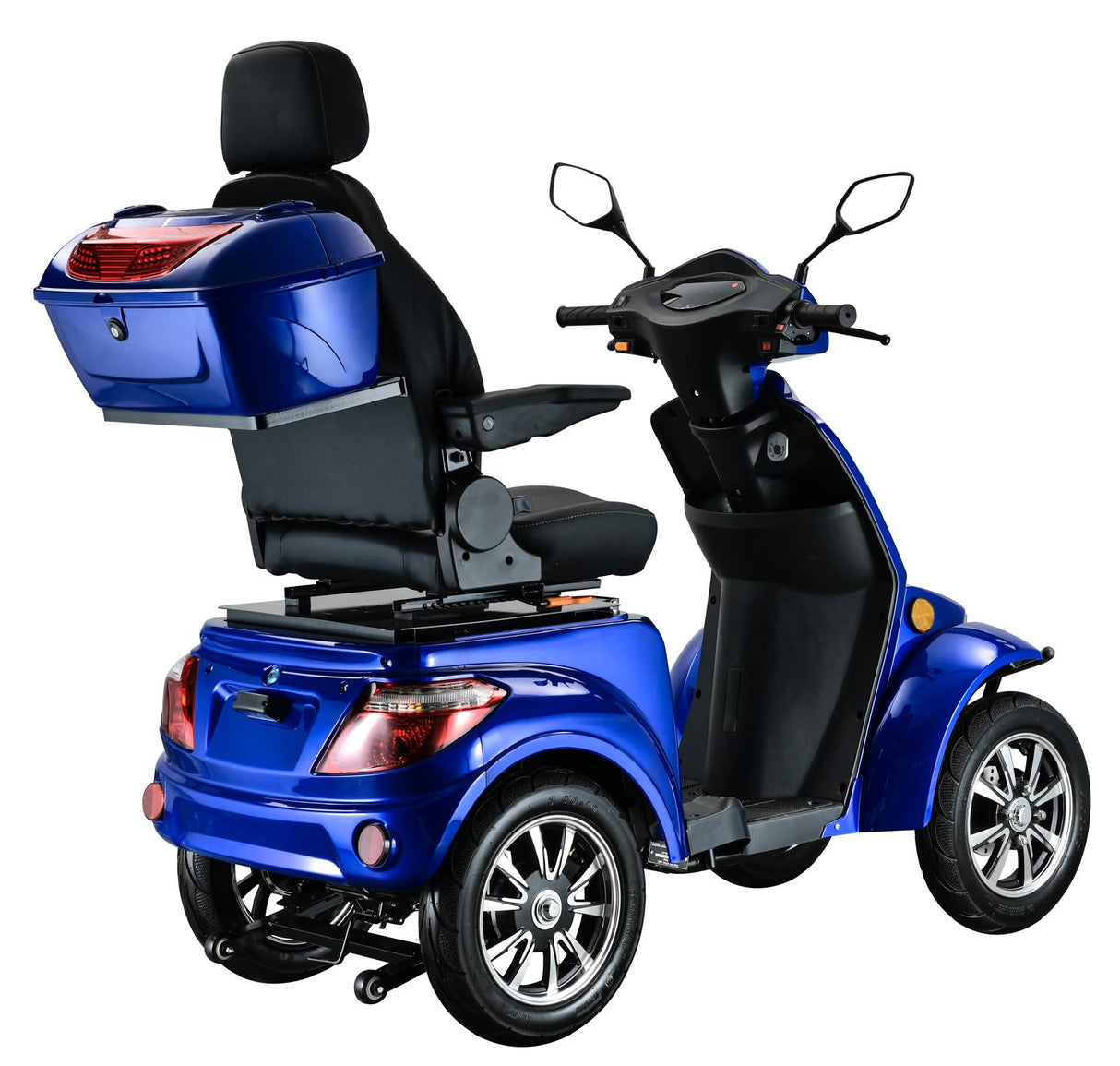 SwiftRide Heavy Duty 8mph Mobility Scooter with Captain Seat