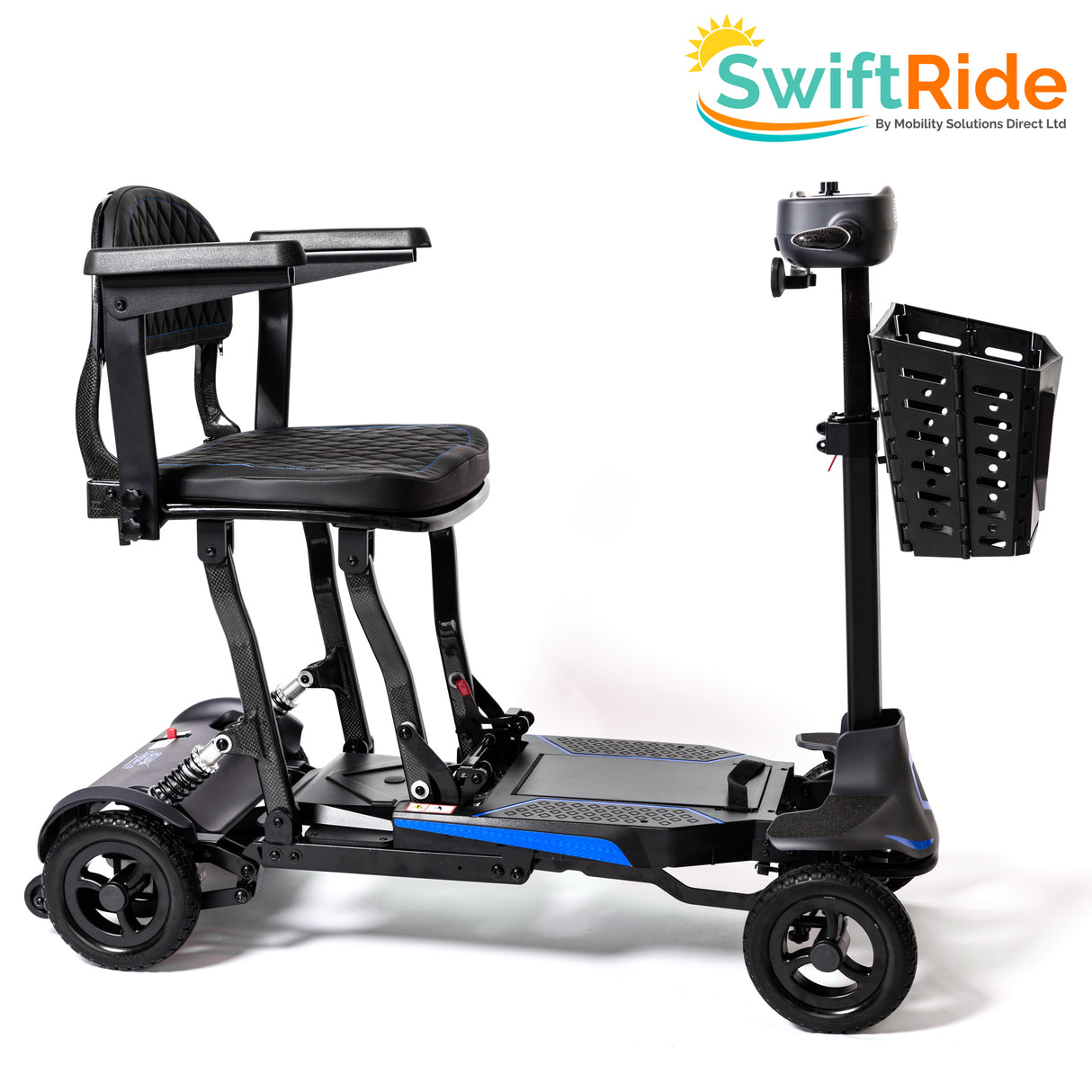 SwiftRide Carbon Lite Ultra Lightweight Folding Mobility Scooter 13kg!
