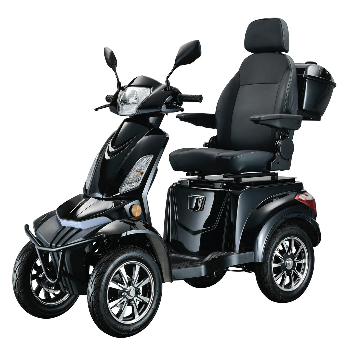 SwiftRide Heavy Duty 8mph Mobility Scooter with Captain Seat