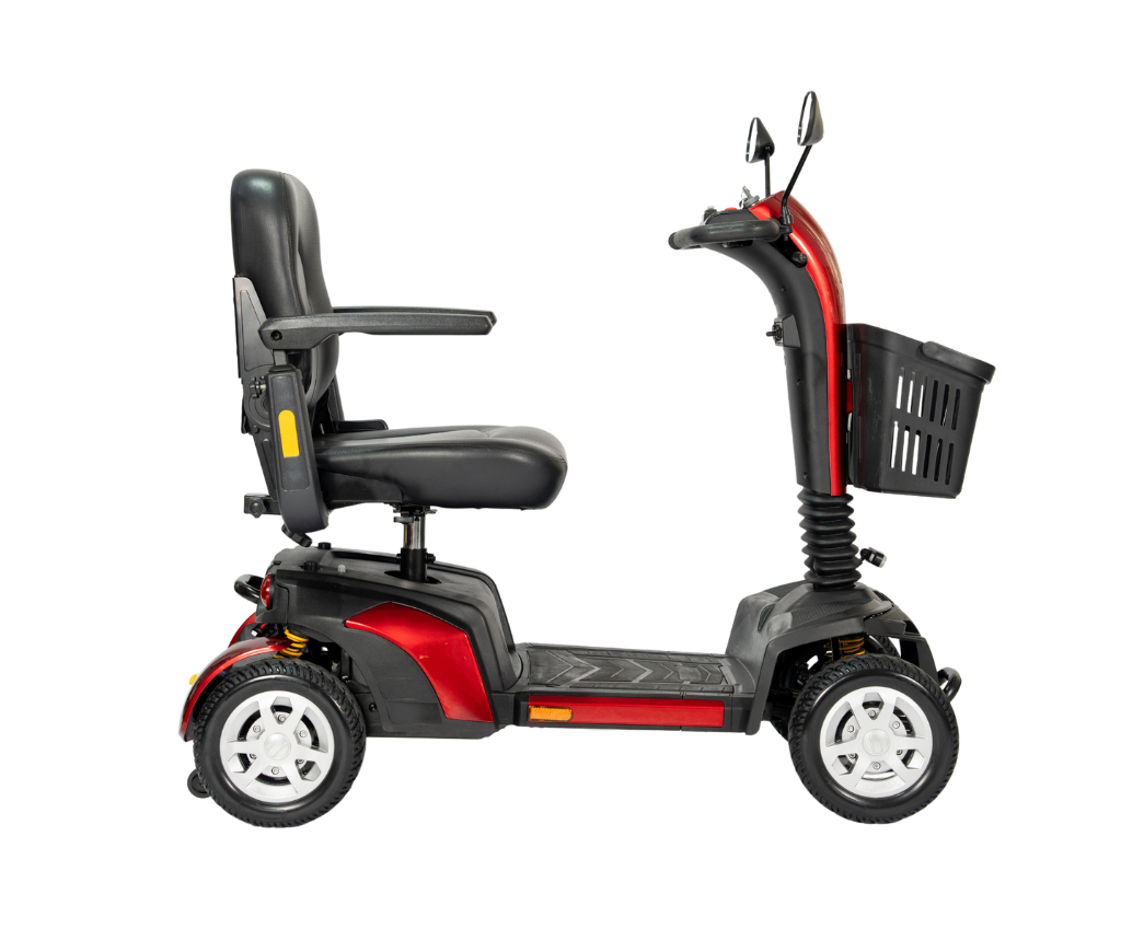 Excel Move. Reliable 6mph mobility scooter with both front and rear suspension.