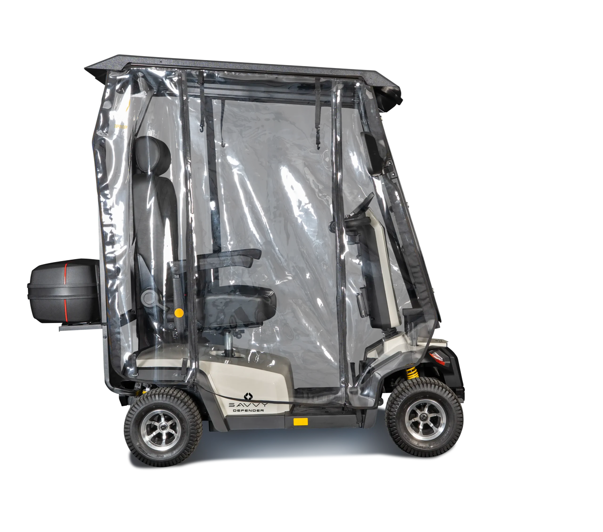 Scooterpac Savvy Defender Mobility Scooter. Optional Hard Top Cover