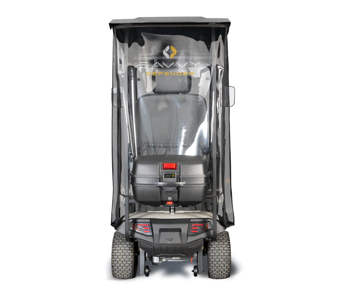 Scooterpac Savvy Defender Mobility Scooter. Optional Hard Top Cover
