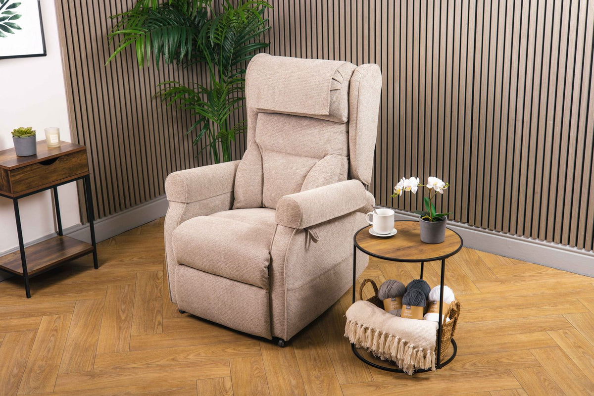 Easy Motion Rhyme Riser Recliner. Includes Free Delivery With Engineer Installation And 5 Years Warranty!