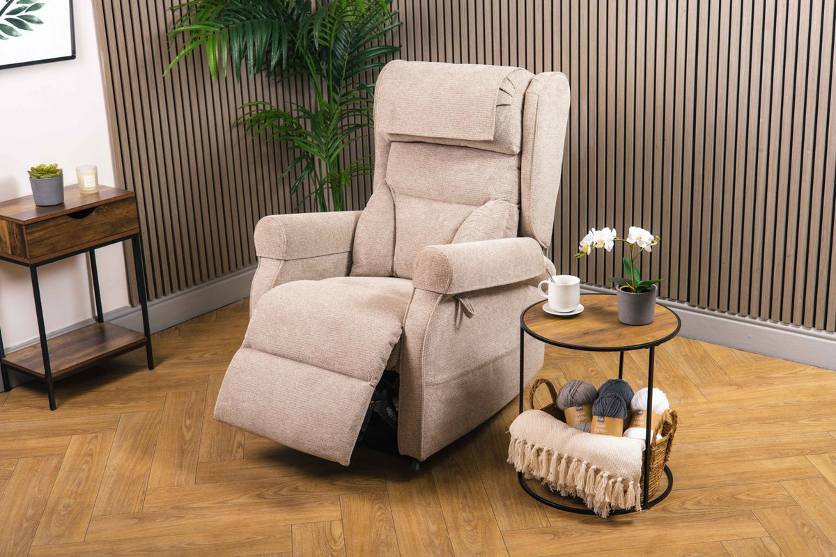 Easy Motion Rhyme Riser Recliner. Includes Free Delivery With Engineer Installation And 5 Years Warranty!