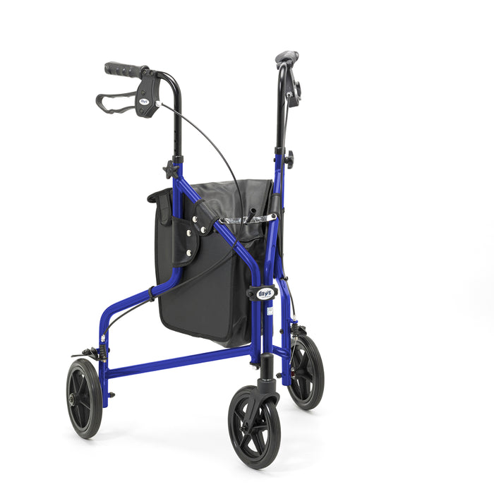Days Aluminium Lightweight Tri-Wheel Walker by Performance Health