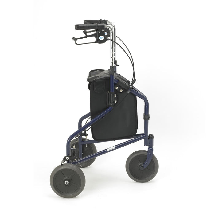 Days Steel Tri Wheel Walkers with Loop Lockable Brakes by Performance Health