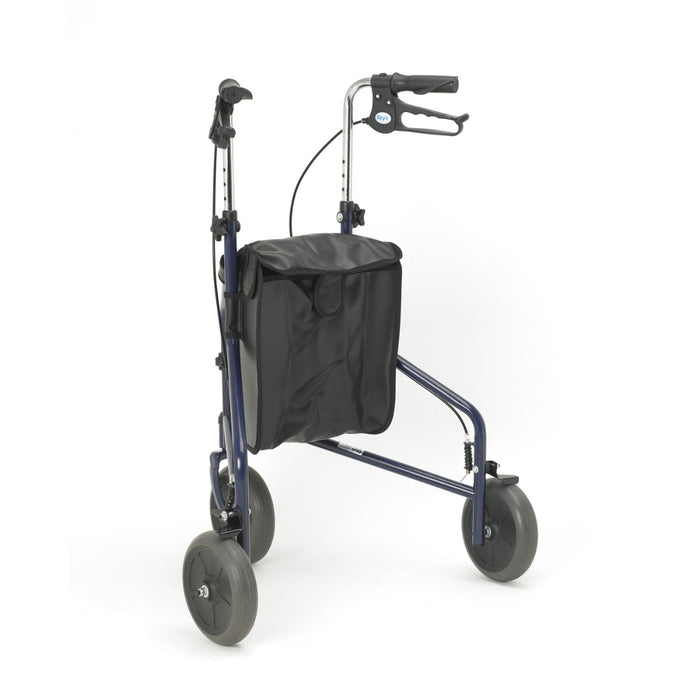 Days Steel Tri Wheel Walkers with Loop Lockable Brakes by Performance Health