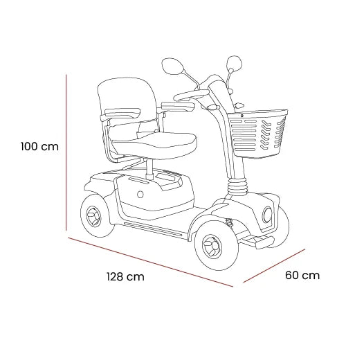 Motion Healthcare eMove 4 Mobility Scooter