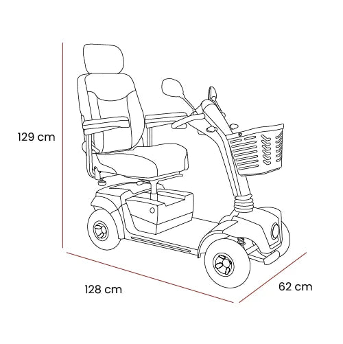 Motion Healthcare eMove 8 Mobility Scooter