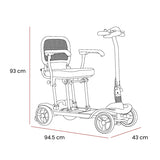 Motion Healthcare eRide Mobility Scooter. Practical and affordable.