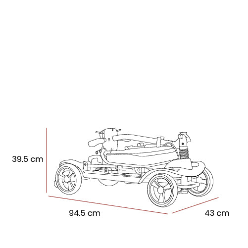 Motion Healthcare eRide Mobility Scooter. Practical and affordable.