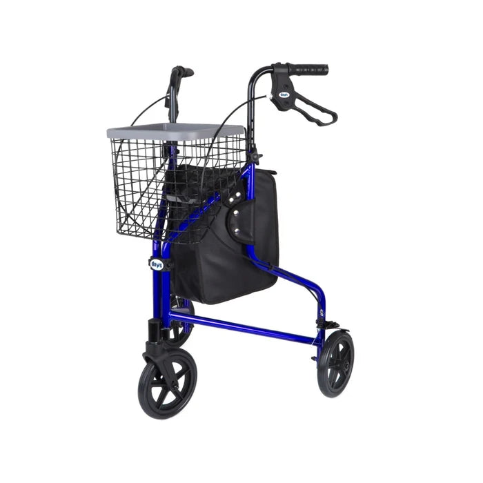 Days Aluminium Lightweight Tri-Wheel Walker by Performance Health