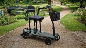Motion Healthcare Air Carbon Ultra-Lightweight Mobility Scooter. Weighs just 10.5kg!