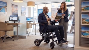 Monarch Mobility MM60 Carbon Powerchair. Ultra-Lightweight Carbon Fibre Freedom