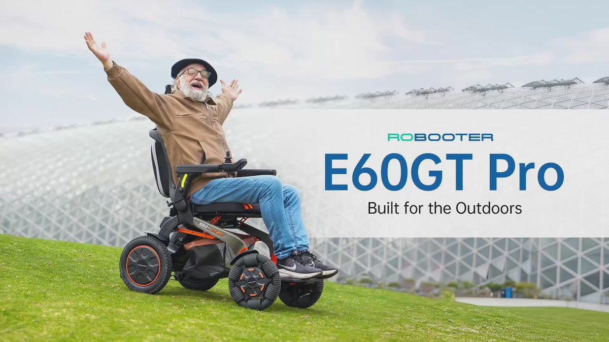 Robooter E60 GT / E60 GT Pro All-Terrain Smart Power Chair
