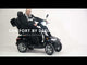 SwiftRide Heavy Duty 8mph Mobility Scooter with Captain Seat