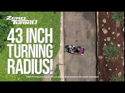 Pride Zero Turn 10. 6mph Mobility Scooter