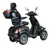 SwiftRide Heavy Duty 8mph Mobility Scooter with Captain Seat