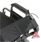 Aidapt Deluxe Attendant Propelled Steel Wheelchair