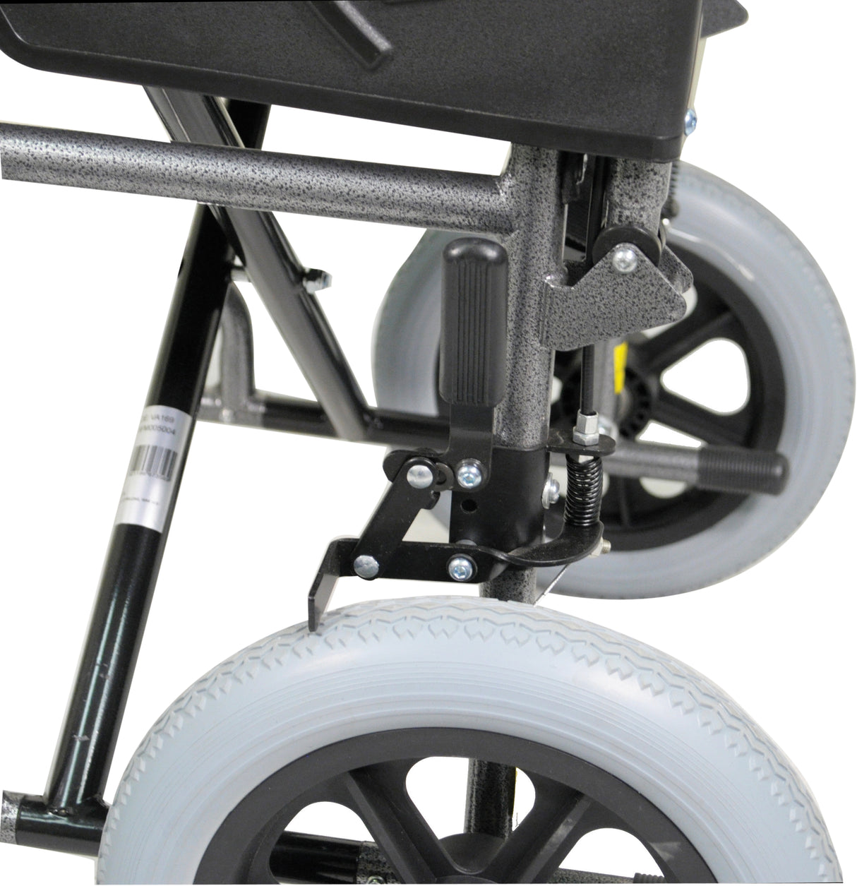 Aidapt Deluxe Attendant Propelled Steel Wheelchair