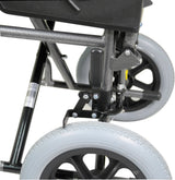 Aidapt Deluxe Attendant Propelled Steel Wheelchair