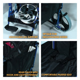 Aidapt Compact Transport Aluminium Wheelchair