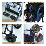 Aidapt Aluminium Compact Transit Wheel Chair