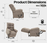 Aidapt Chantry Dual Motor Rise and Recline Chair