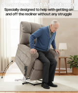 Aidapt Chantry Dual Motor Rise and Recline Chair