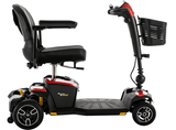 Pride Zero Turn 8 Mobility Scooter. A 4-wheel scooter with a 3-wheel turning radius!