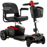 Pride Zero Turn 8 Mobility Scooter. A 4-wheel scooter with a 3-wheel turning radius!