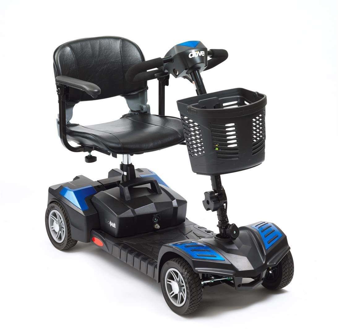 Scout 12 AMP Drive DeVilbiss Lightweight Portable Mobility Scooter