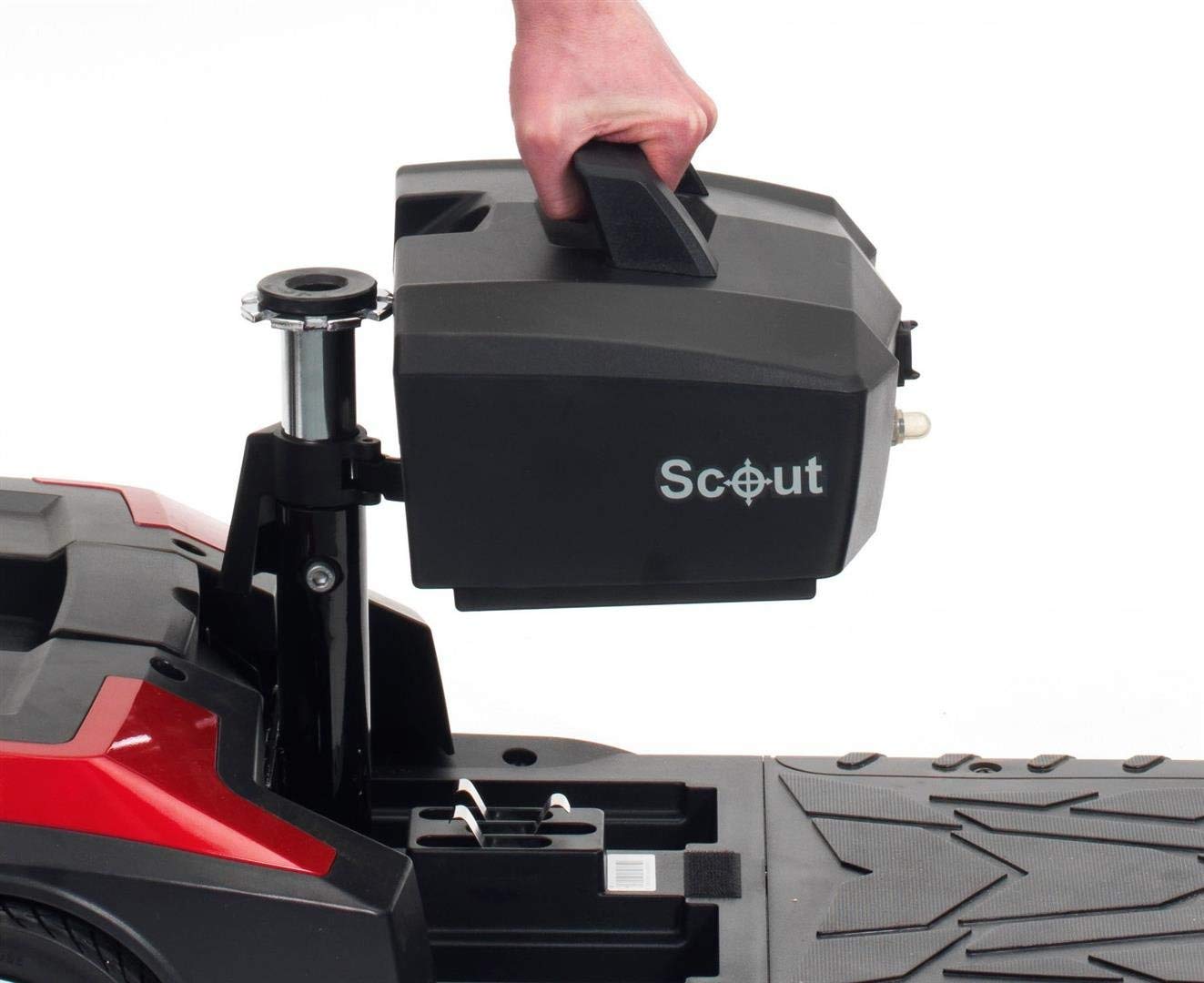 Scout 12 AMP Drive DeVilbiss Lightweight Portable Mobility Scooter