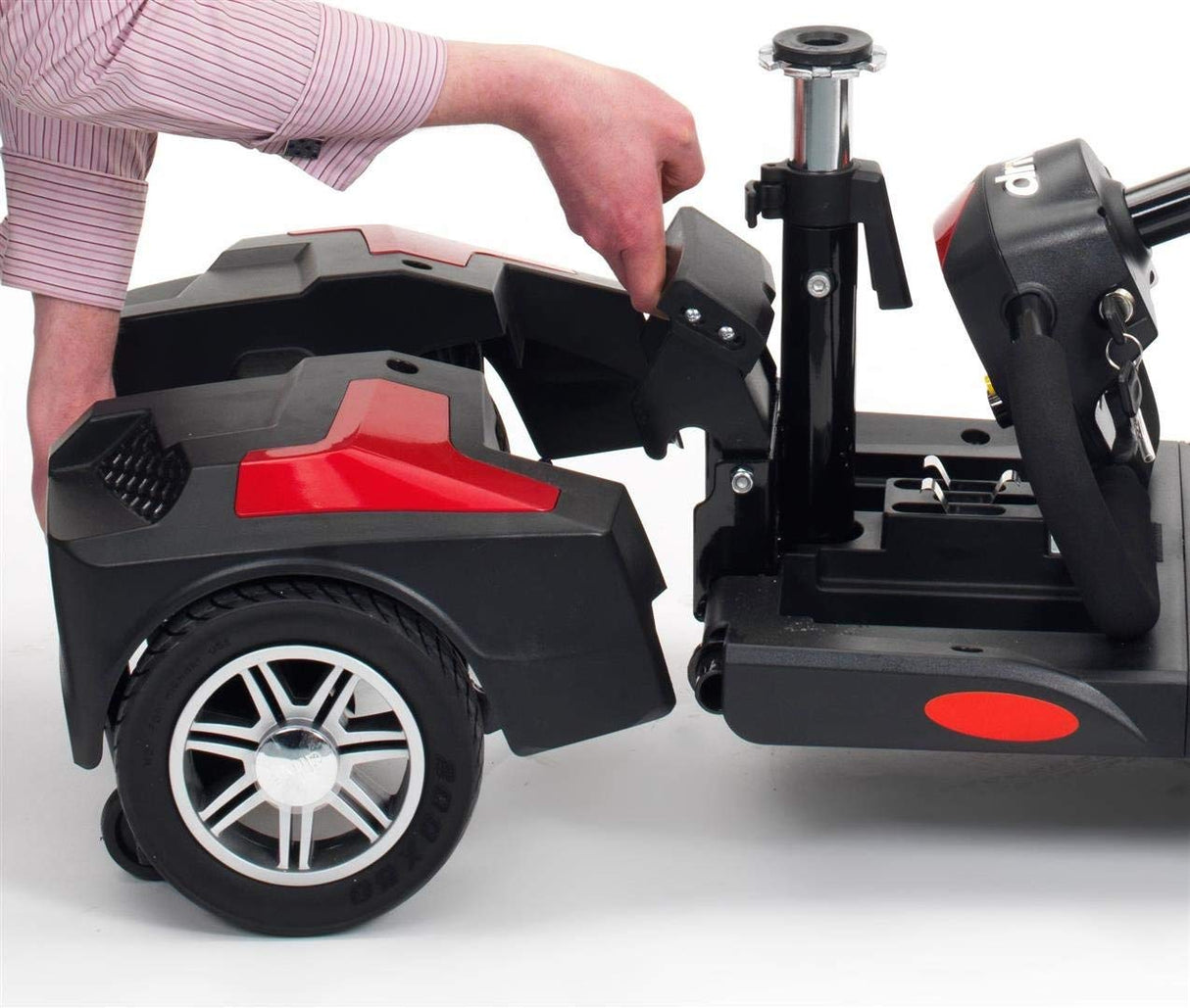 Scout 12 AMP Drive DeVilbiss Lightweight Portable Mobility Scooter