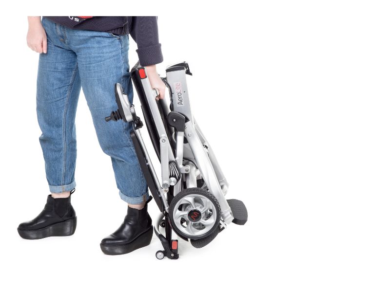 Aerolite Foldable Powerchair with Joystick Control