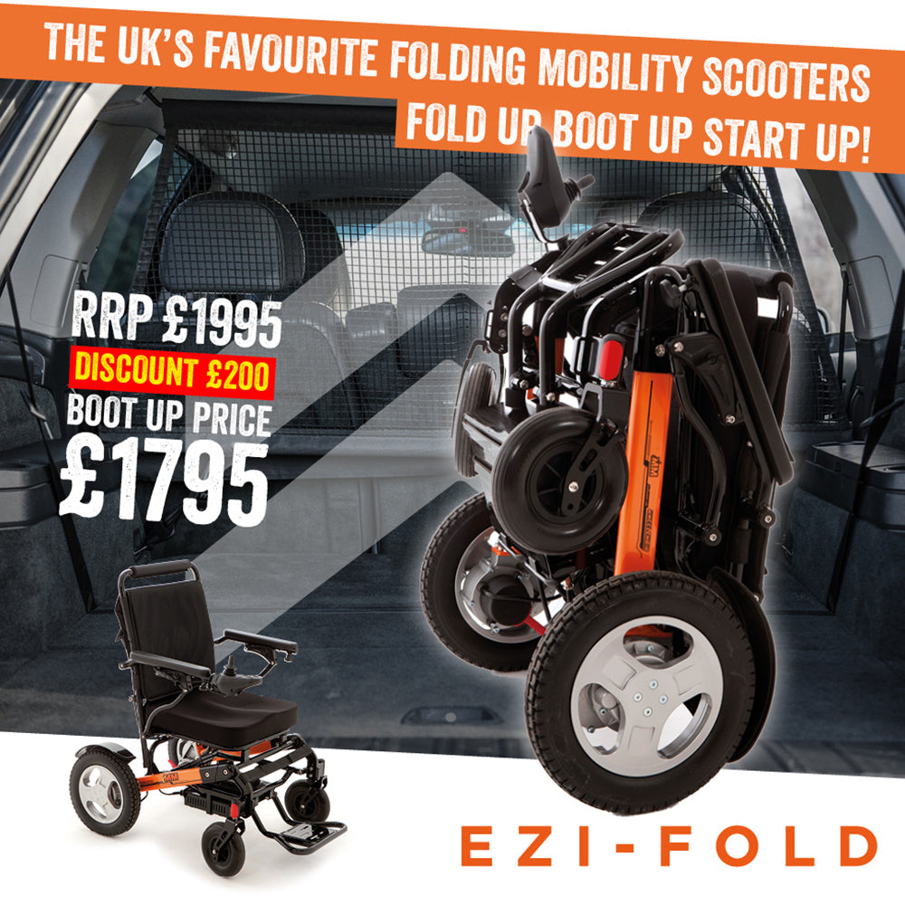 Monarch Mobility Ezi-Fold Lightweight Electric Wheelchair