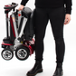 Drive AutoFold Elite Automatic Folding Scooter Blue