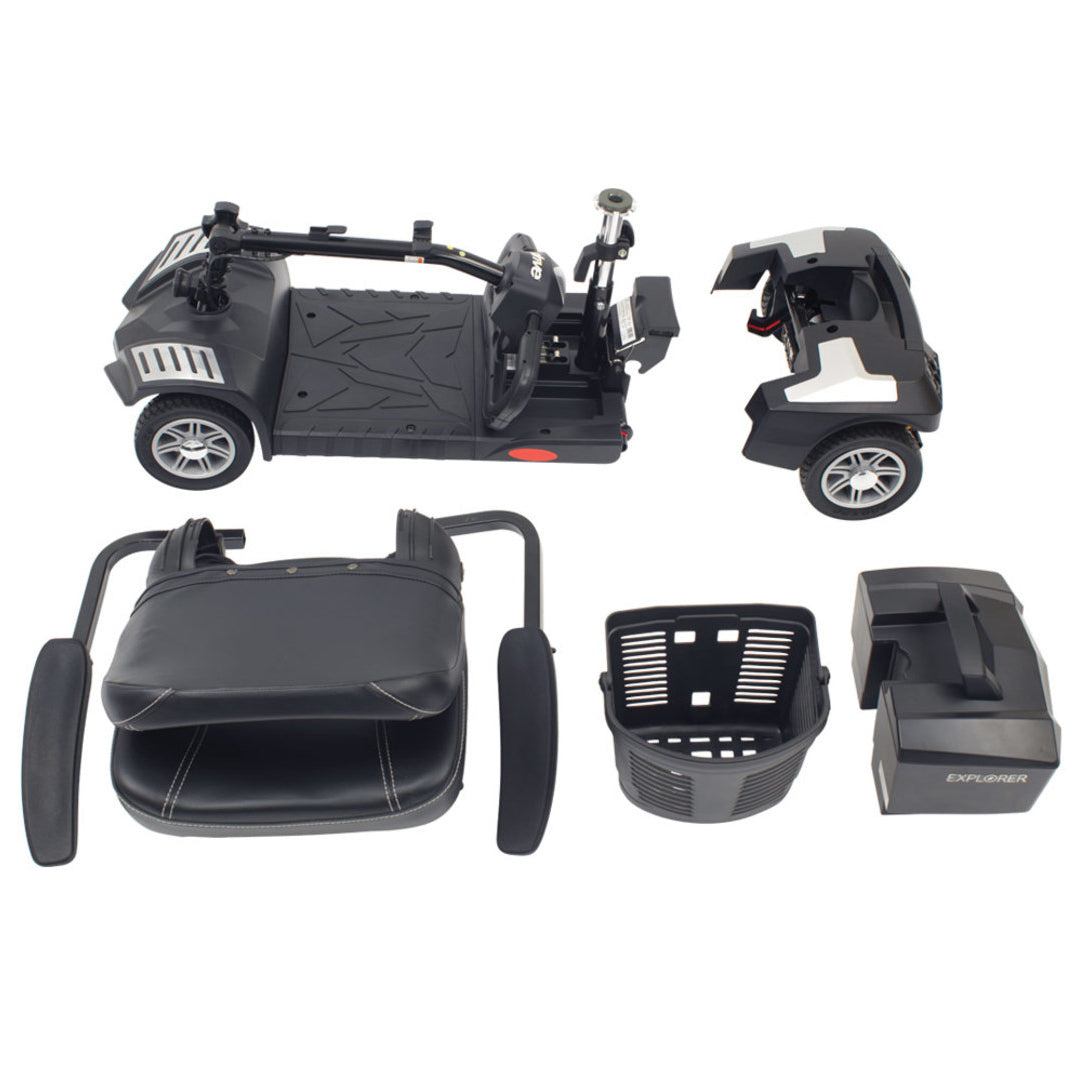 Mini Explorer Riding Chair Scout Mini Explorer Mobility Scooter – Mobility Solutions Direct