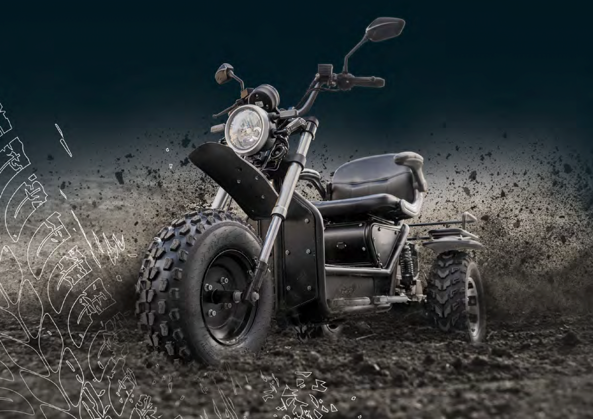 Scooterpac Invader 8mph AWD Off-Road Class 3 Mobility Scooter
